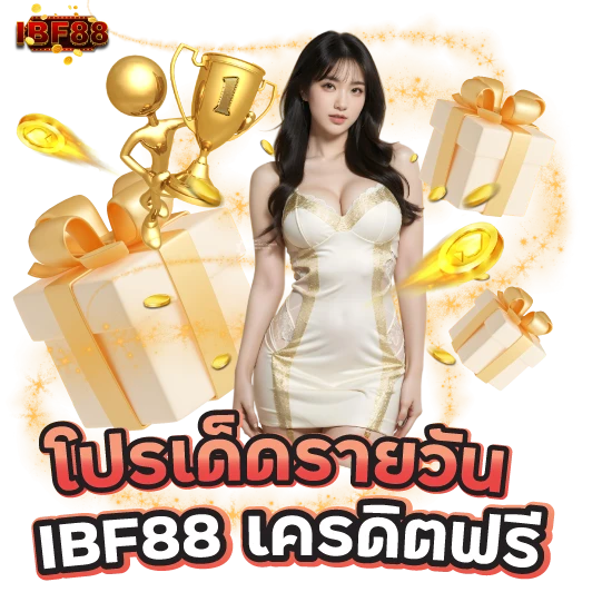 โปรเด็ดรายวัน IBF88 เครดิตฟรี